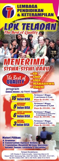 Kelebihan Spanduk Vinyl Banner Digital Printing