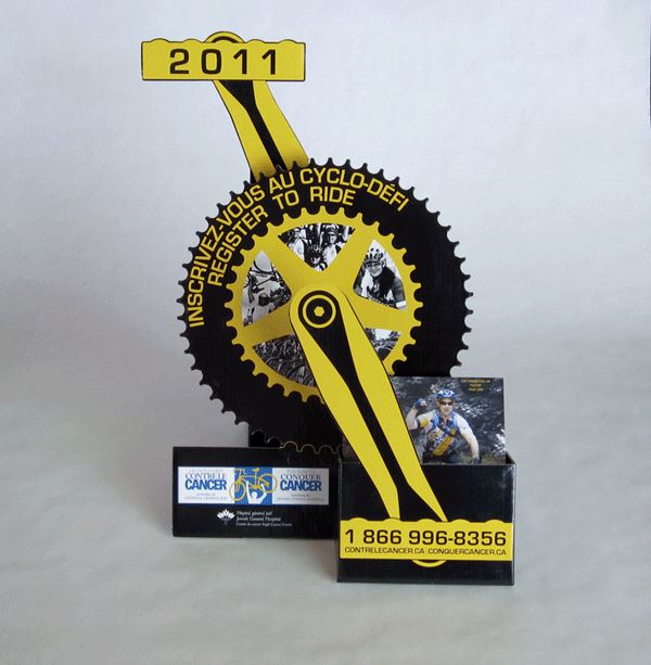  Contoh Desain Brosur Pop Up sebagai Corporate - The-Ride-to-Conquer-Cancer-2011-Campaign