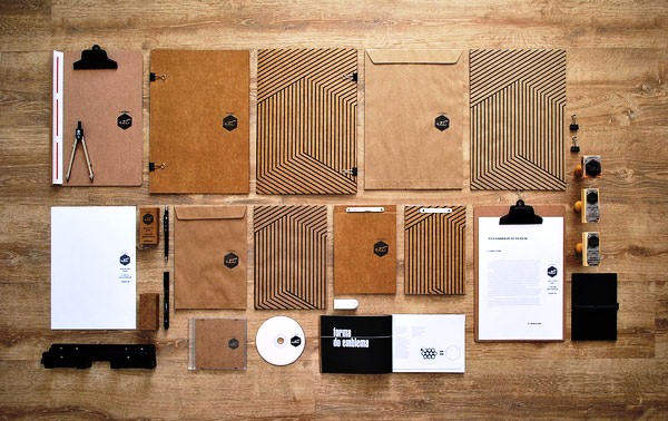 Desain Stasioneri Inspiratif Siap Print dan Cetak - Estúdio Vii Visual Identity