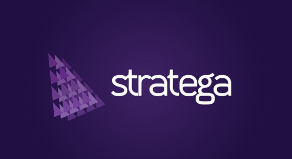 Contoh Desain Logo Institusi Keuangan - Logo Keuangan Stratega