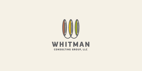 Contoh Desain Logo Institusi Keuangan - Logo Keuangan Whitman