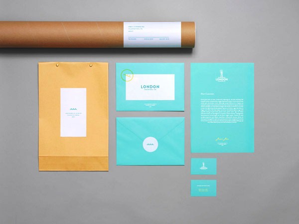 Desain Stasioneri Inspiratif Siap Print dan Cetak - London Charters