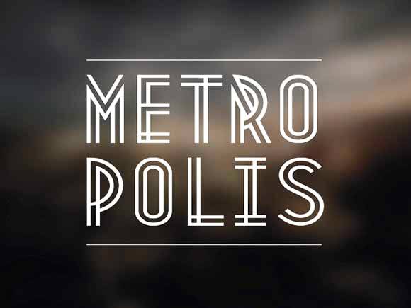 Download 100 Font Gratis untuk Desain Grafis dan Web - Metropolis Free Font