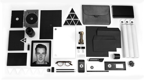 Desain Stasioneri Inspiratif Siap Print dan Cetak - Personal Identity Johnston