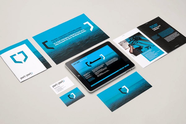 Desain Stasioneri Inspiratif Siap Print dan Cetak - Port2Port Identity