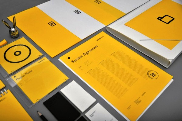 Desain Stasioneri Inspiratif Siap Print dan Cetak - Sciencewerk X Identity
