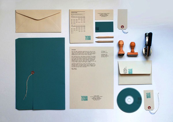 Desain Stasioneri Inspiratif Siap Print dan Cetak - TATABI Stationery