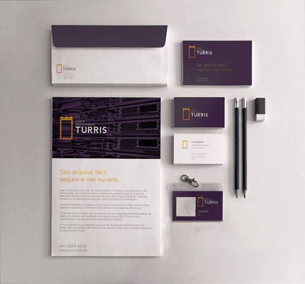 Desain Stasioneri Inspiratif Siap Print dan Cetak - Turris