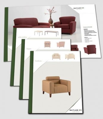 Desain Katalog Brosur Furnitur Modern