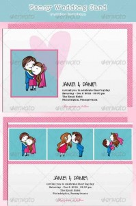 Desain Undangan Pernikahan Terbaik Template Photoshop