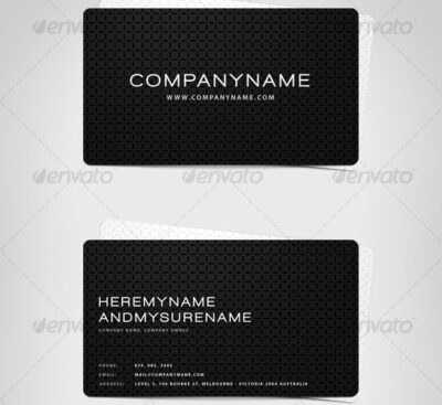 Desain kartu nama perusahaan