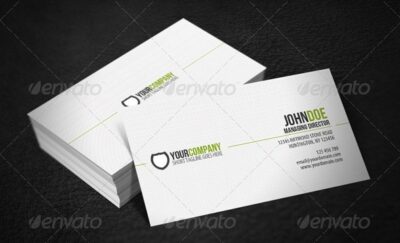 Desain kartu nama perusahaan