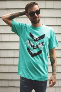 Contoh kaos dengan desain keren