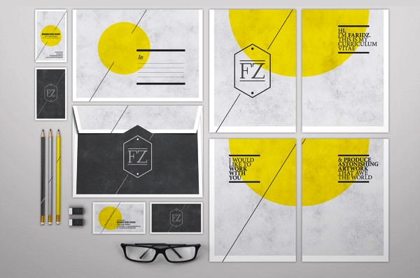 24 Contoh Desain Amplop Kreatif - Contoh-Desain-Amplop-CV-Self-Branding-1