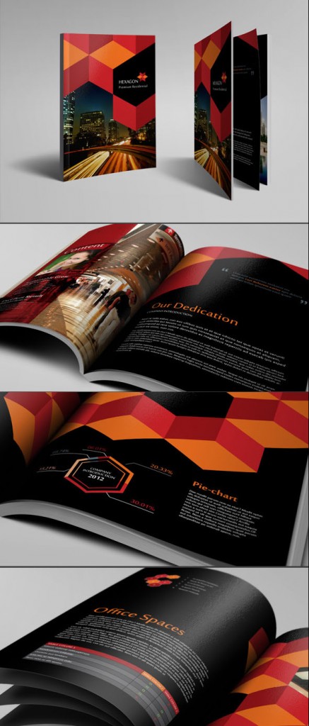 Contoh Brosur Perusahaan Corporate