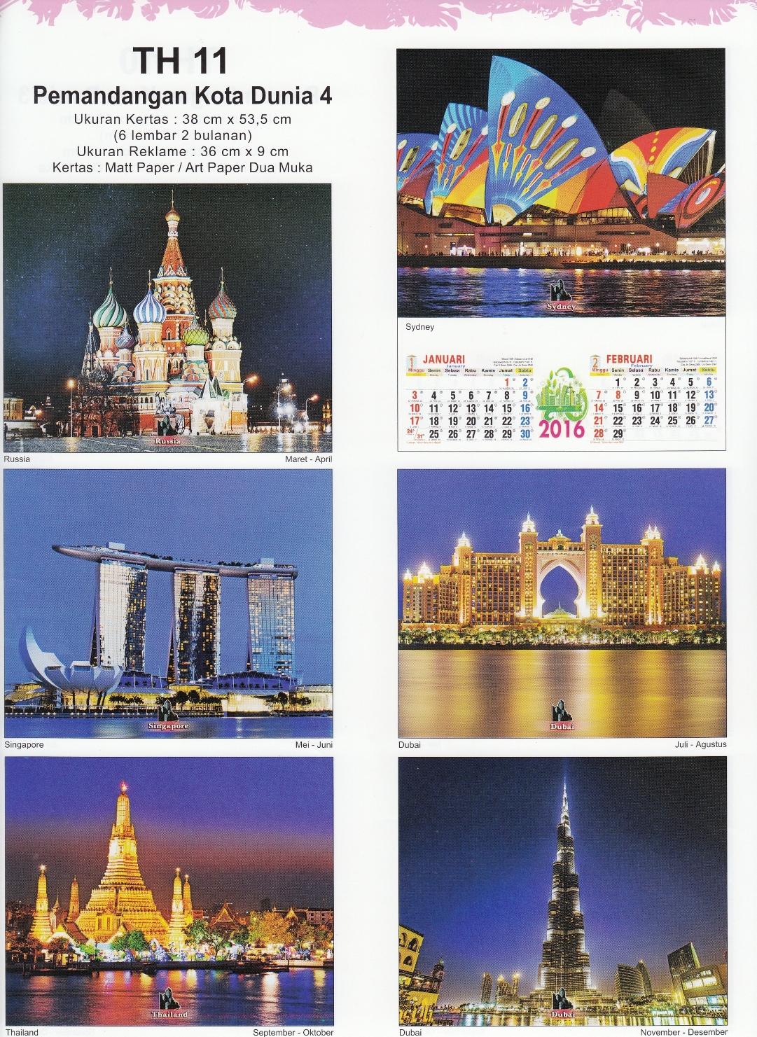 Tips Mendesain Foto Kalender Cetak - Percetakan Ayu Karawang