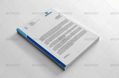 Desain kop surat free download template