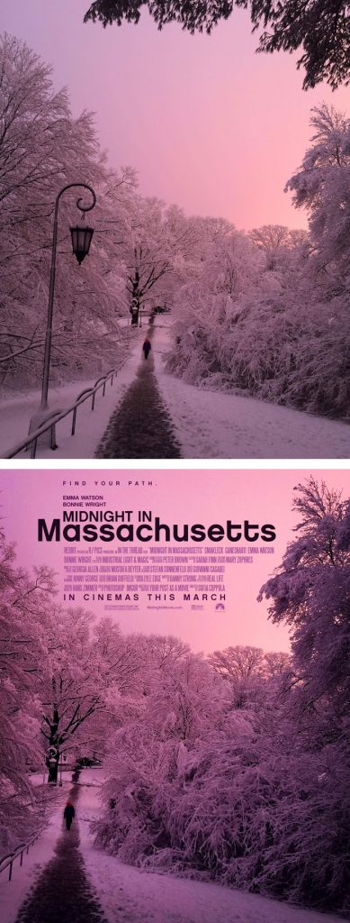 Foto Biasa Didesain Menjadi Poster Film