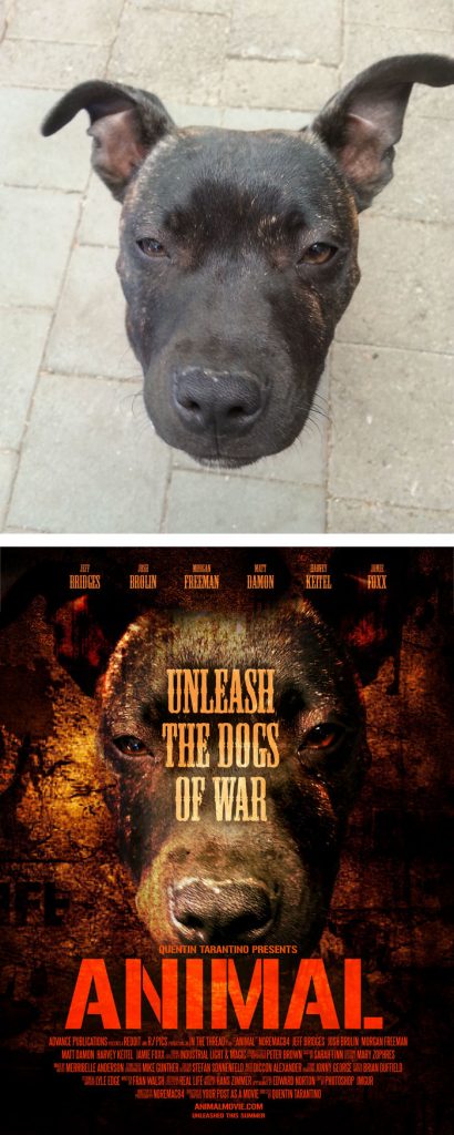 Foto Biasa Didesain Menjadi Poster Film