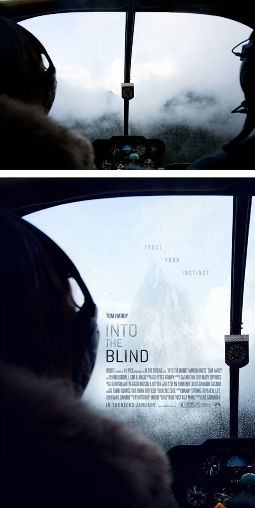 Foto Biasa Didesain Menjadi Poster Film