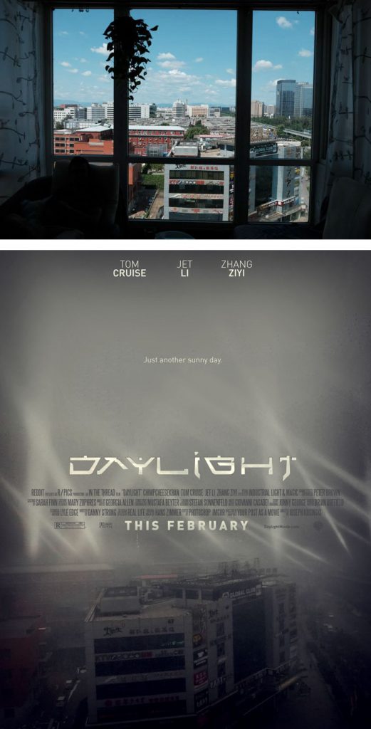 Foto Biasa Didesain Menjadi Poster Film