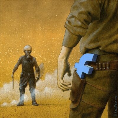Lukisan Satir Sangat Menyindir