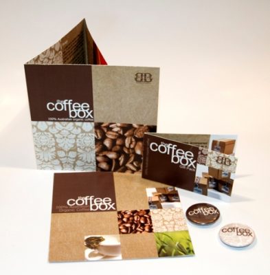 Brosur Kafe Kopi Pilihan Desain Bagus