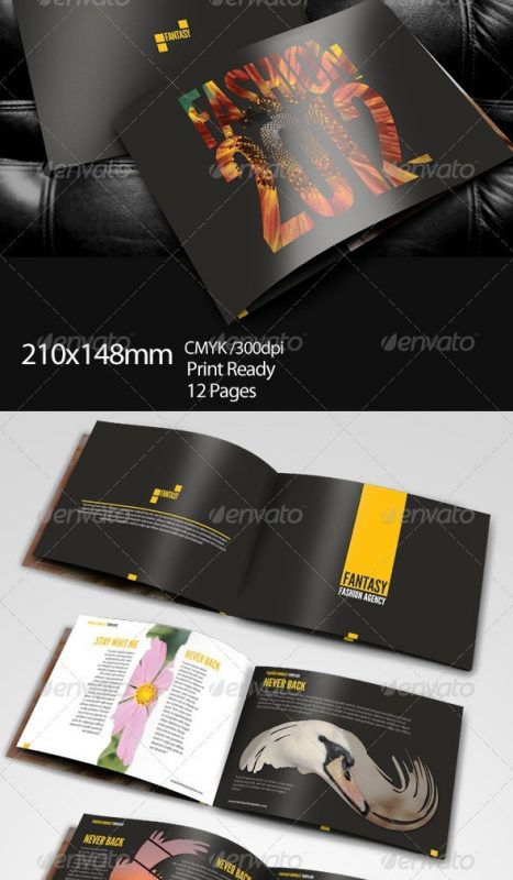 Desain Booklet Template Premium Download