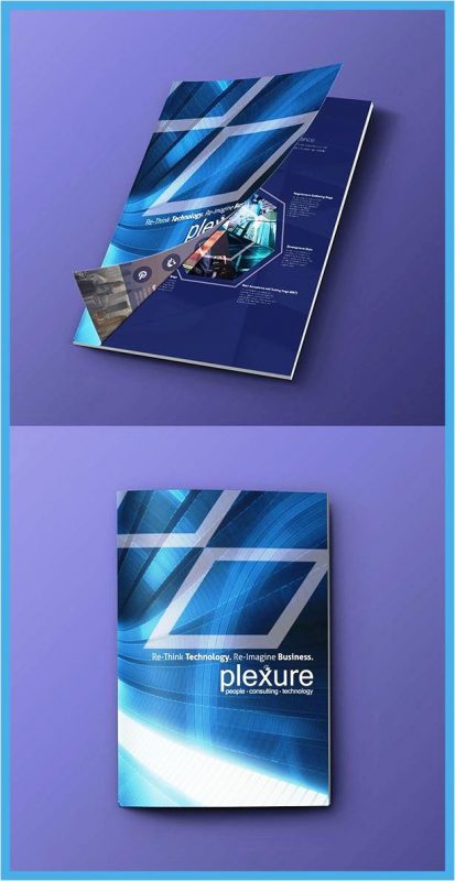 Contoh inspirasi desain brosur ide template