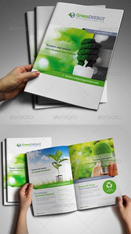 33 contoh desain brosur dan leaflet bisnis desain terbaik