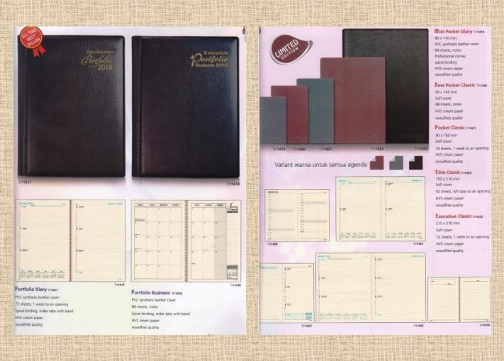 Start Your Day with TH Diary Think Organize 2018