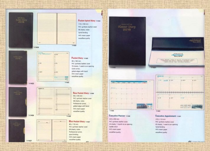Start Your Day with TH Diary Think Organize 2018