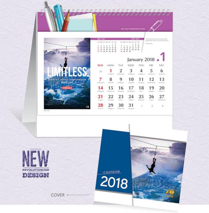 Daftar Harga Kalender AO 2018