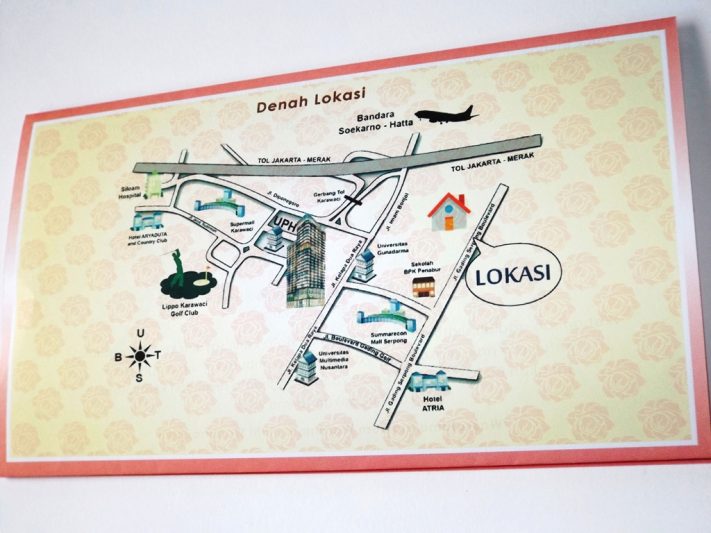 Undangan Pernikahan Blangko Flower Card Wedding Invitations