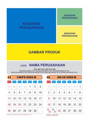 5 Tips Wajib Ketika Mendesain Kalender 2018