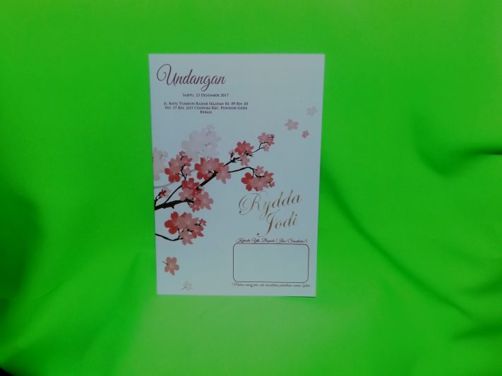 Three Diamonds Card Wedding Invitations