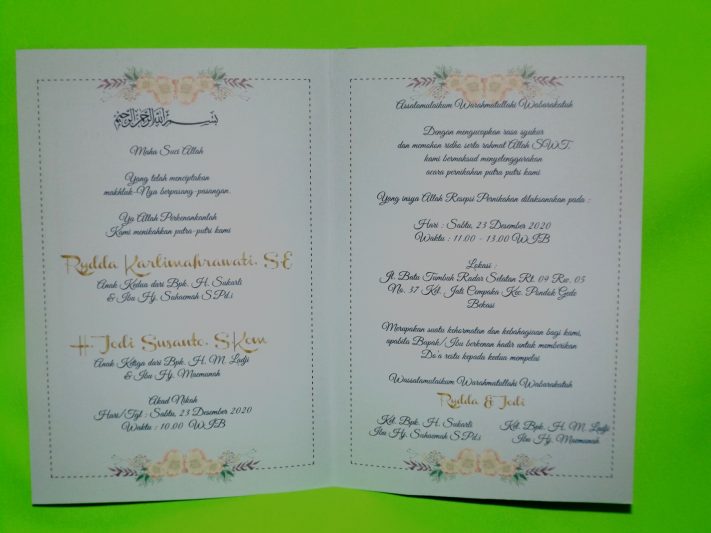 Three Diamonds Card Wedding Invitations