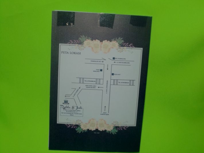 Three Diamonds Card Wedding Invitations