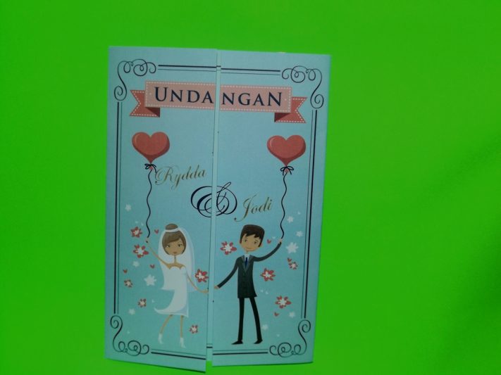 Three Diamonds Card Wedding Invitations