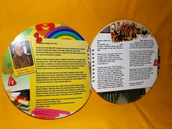 Album kenangan school yearbook templates