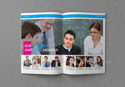 Album kenangan school yearbook templates