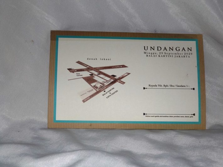Undangan Pernikahan Nuvola Card