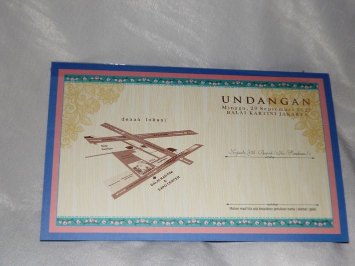 Undangan Pernikahan Nuvola Card
