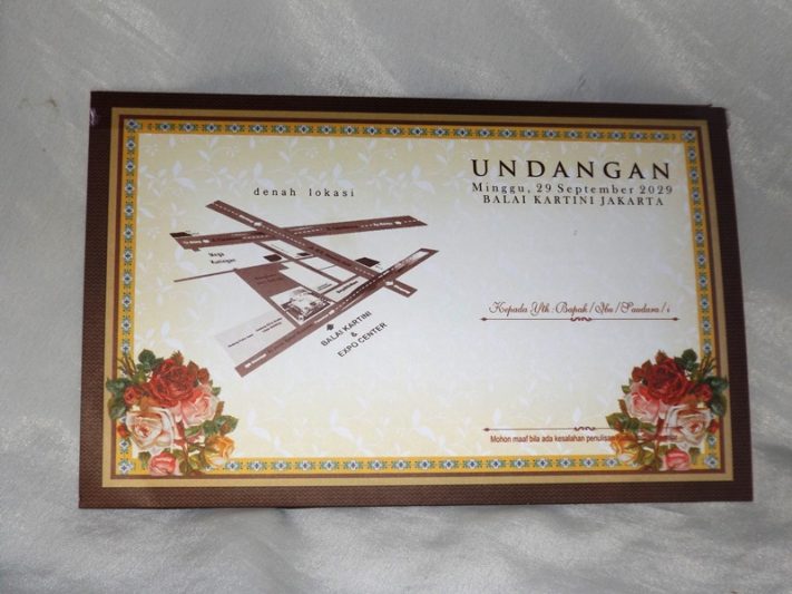 Undangan Pernikahan Nuvola Card
