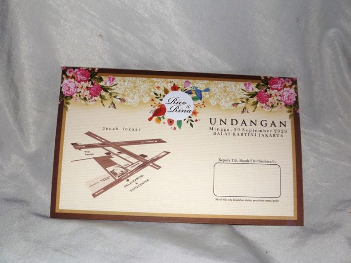 Undangan Pernikahan Nuvola Card