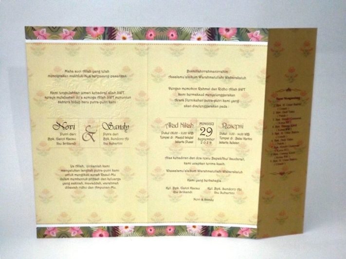 Undangan Pernikahan Nuvola Card