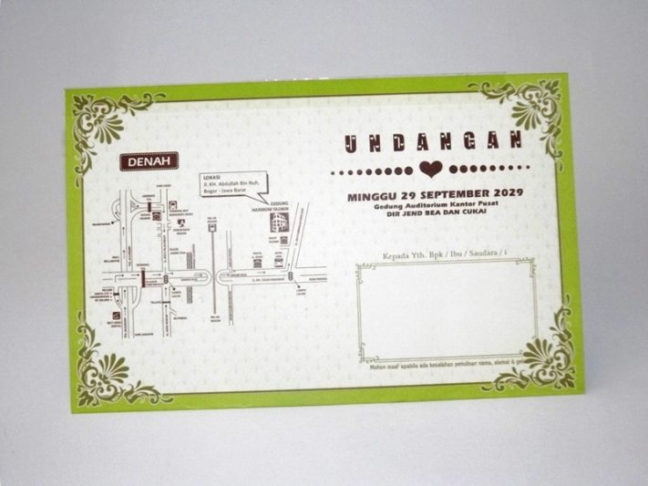 Undangan Pernikahan Nuvola Card