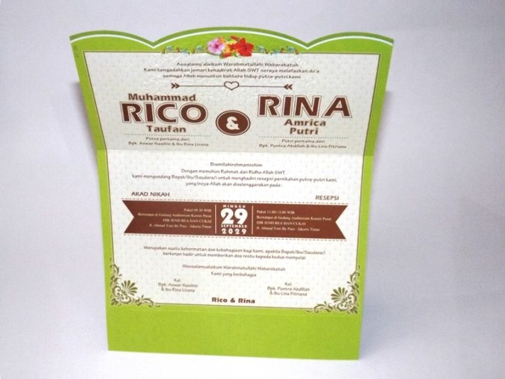 Undangan Pernikahan Nuvola Card