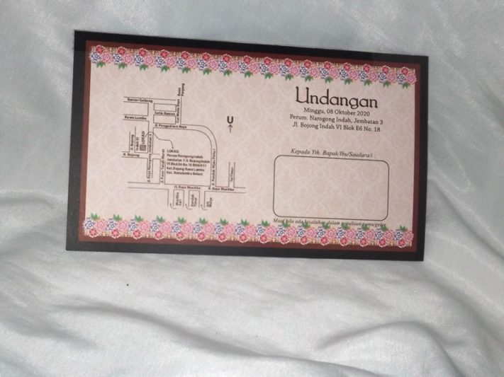 Undangan Pernikahan Nuvola Card