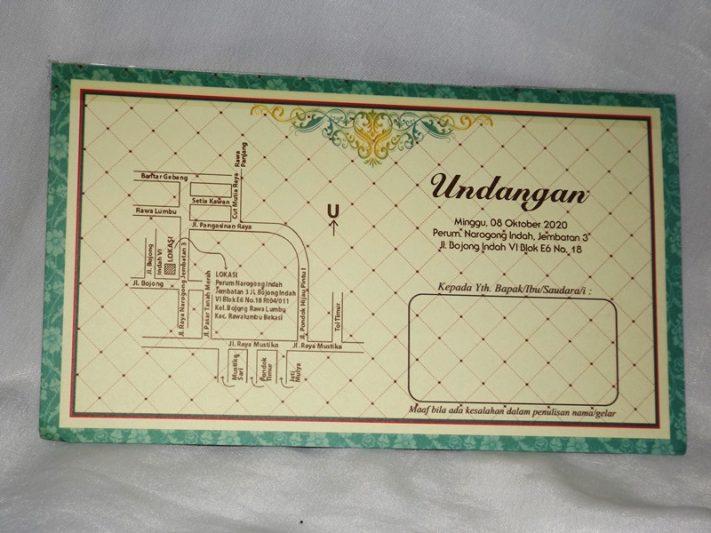 Undangan Pernikahan Nuvola Card